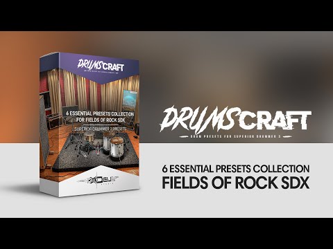 6 niezbędnych presetów dla Superior Drummer 3 | Fields of Rock SDX