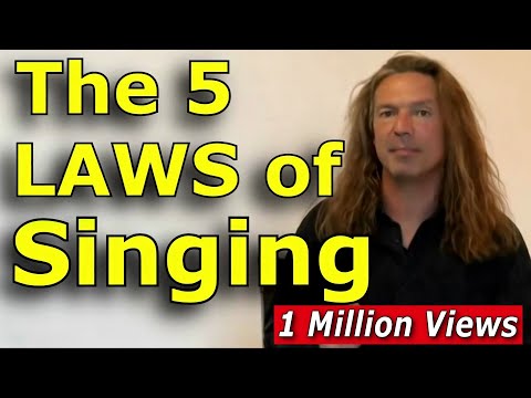 Gesangsunterricht für Anfänger - Die 5 Gesetze des Singens - Singen lernen mit Ken Tamplin - YouTube