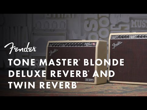 Tone Master Blonde Deluxe Reverb & Twin Reverb | Seria Tone Master | Fender