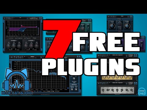 ALERTE PLUGIN GRATUIT - 7 plugins gratuits de Blue Cat Audio (AAX, AU, VST)
