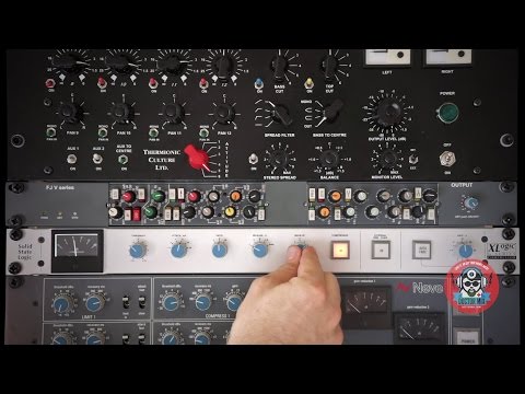 The SSL Bus Compressor In Action