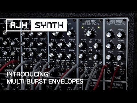 NEU! MULTI BURST ENVELOPES - Ein 8-förmiger Hüllkurvengenerator mit mehreren zeitgesteuerten Wiederholungen