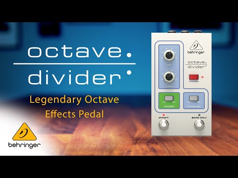 Przedstawiamy Behringer OCTAVE DIVIDER