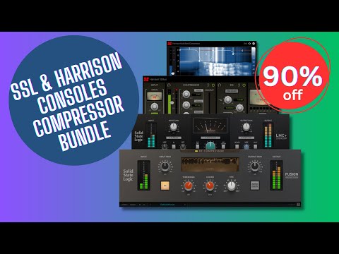 SSL &amp; Harrison Consoles Compressor Bundle - 90% Off 🚀 #ssl