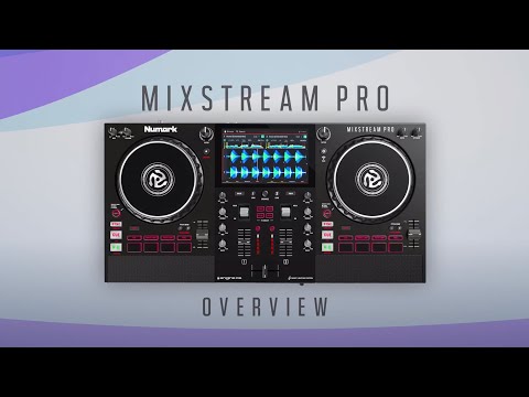 Przegląd funkcji | Autonomiczny kontroler DJ Numark Mixstream Pro