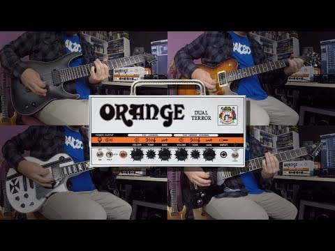 Orange Dual Terror: Clean, Crunch, Rock &amp; Metal!