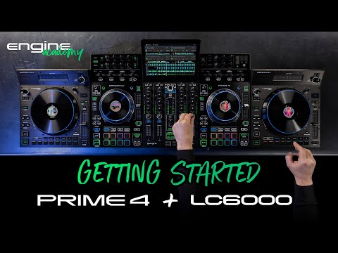 So richtest du den Denon DJ PRIME 4 mit LC6000 Expansion Controller ein