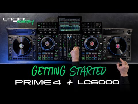 How to Set up the Denon DJ PRIME 4 with LC6000 Expansion Controller