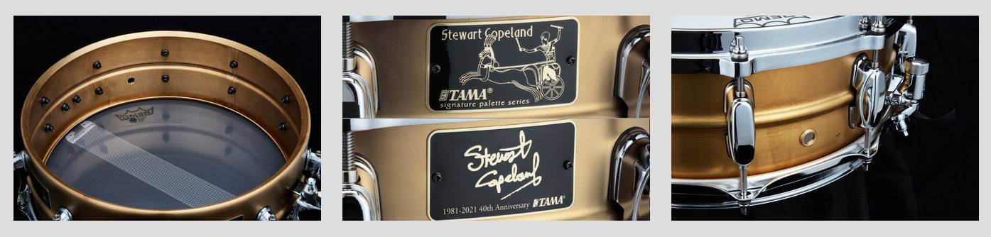 Stewart Copeland signature snare